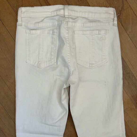 Rag & Bone White Cropped Jeans - Picture 5 of 16